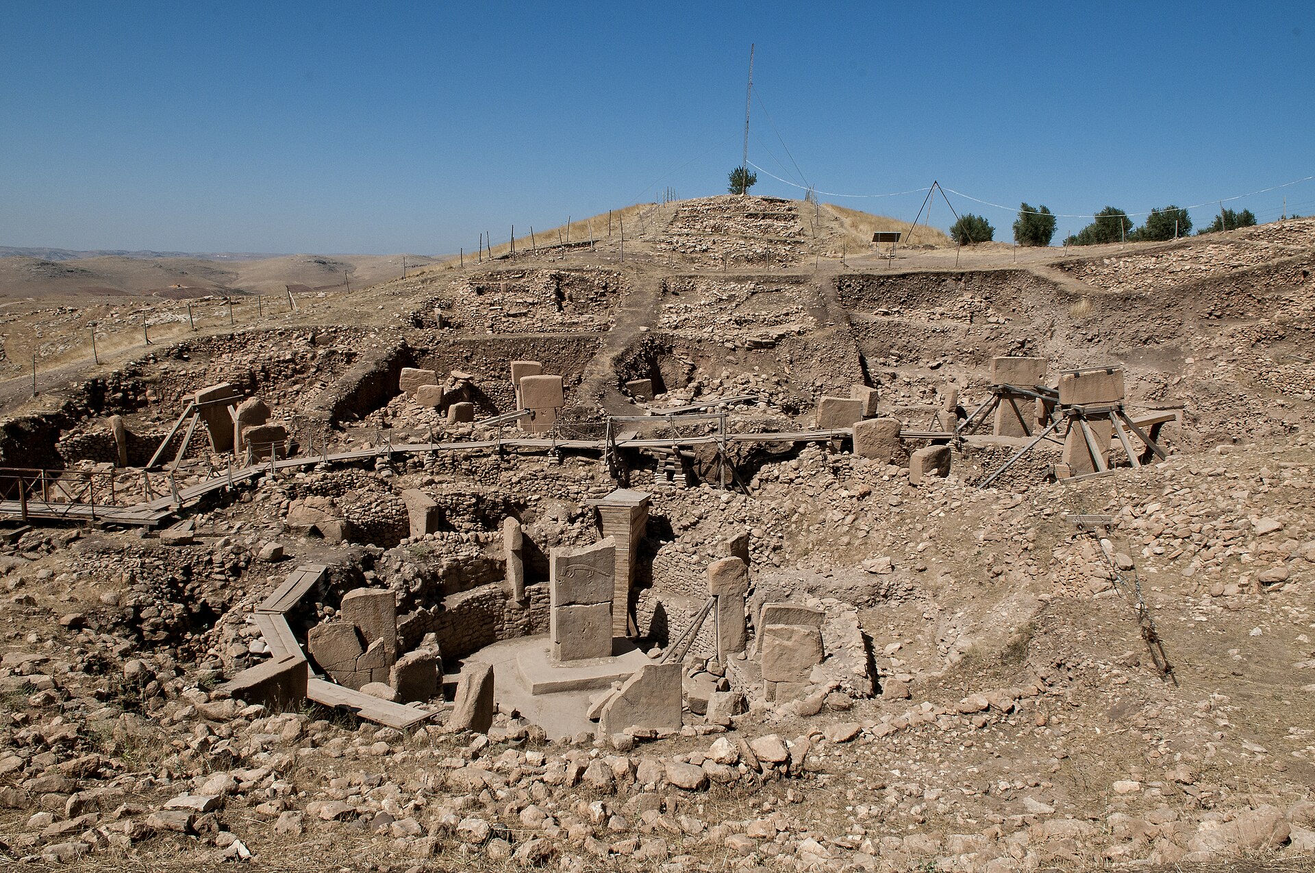 Le site de Göbekli Tepe, en Turquie, vers -9500