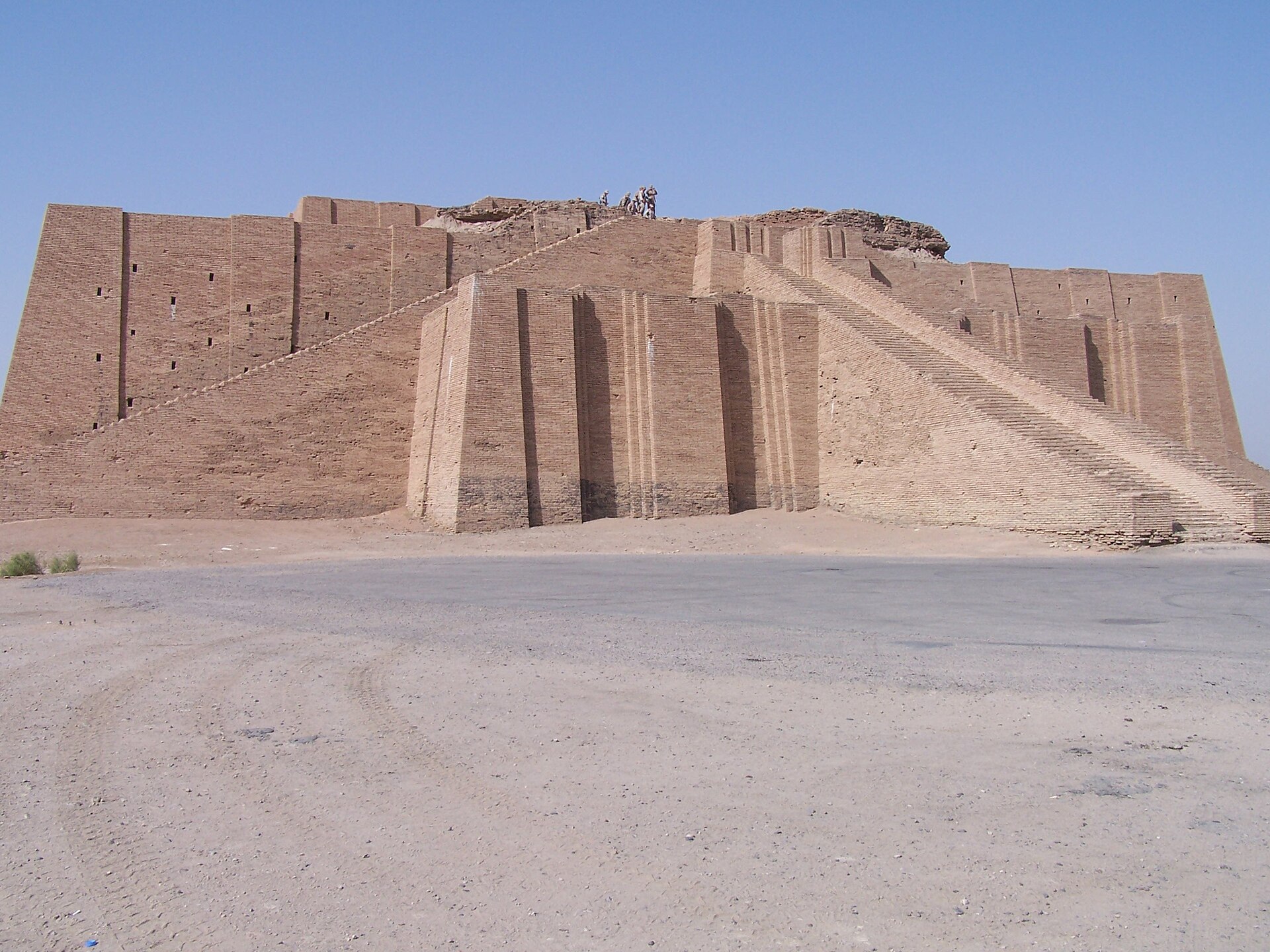 La ziggourat d'Ur, en Irak