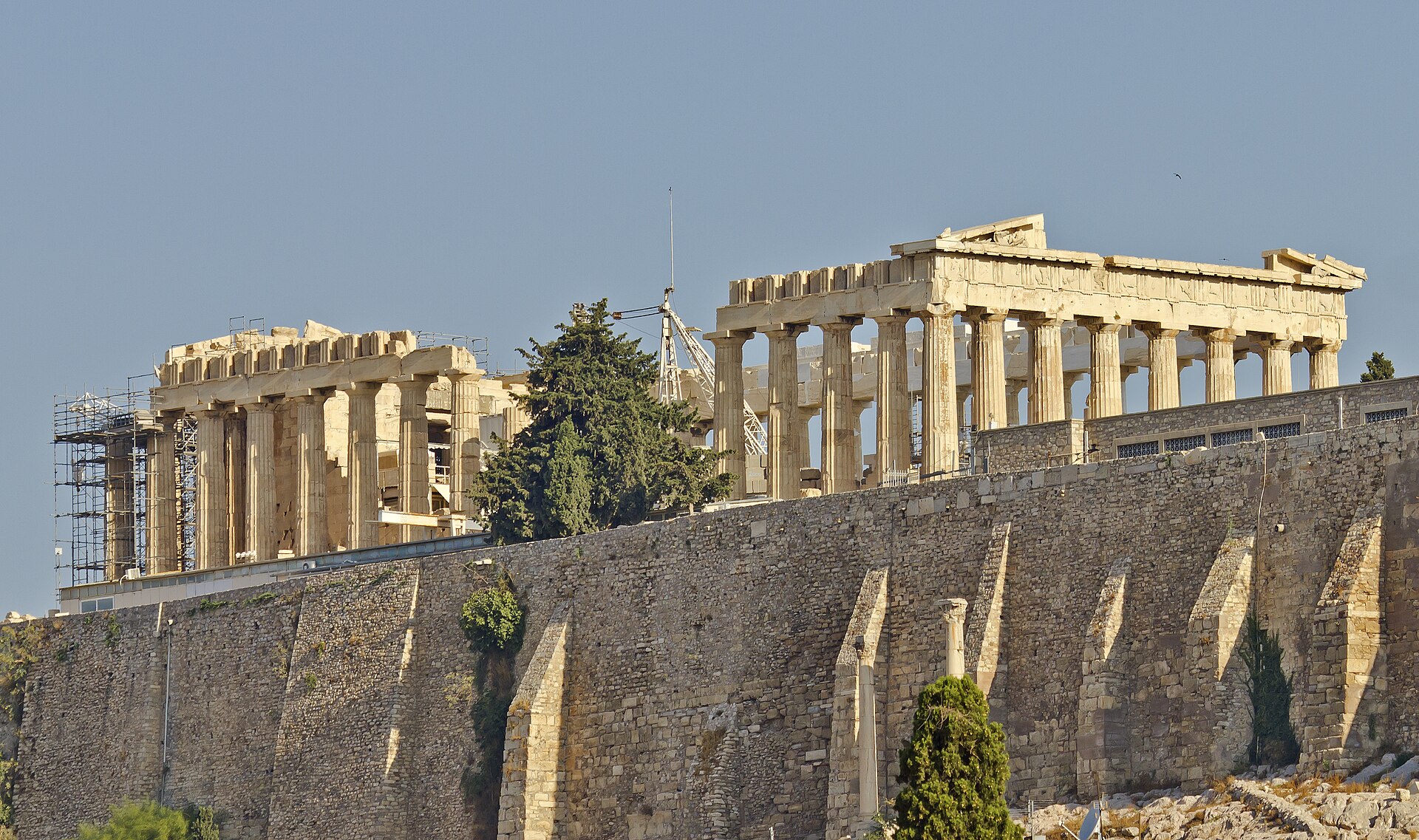 Le Parthénon, le temple dédié à la déesse Athéna