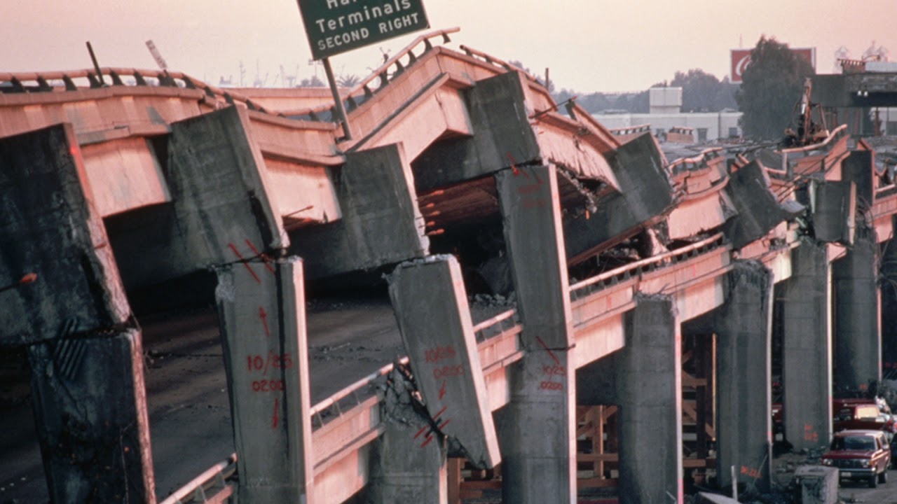 Les dégâts du séisme de 1989