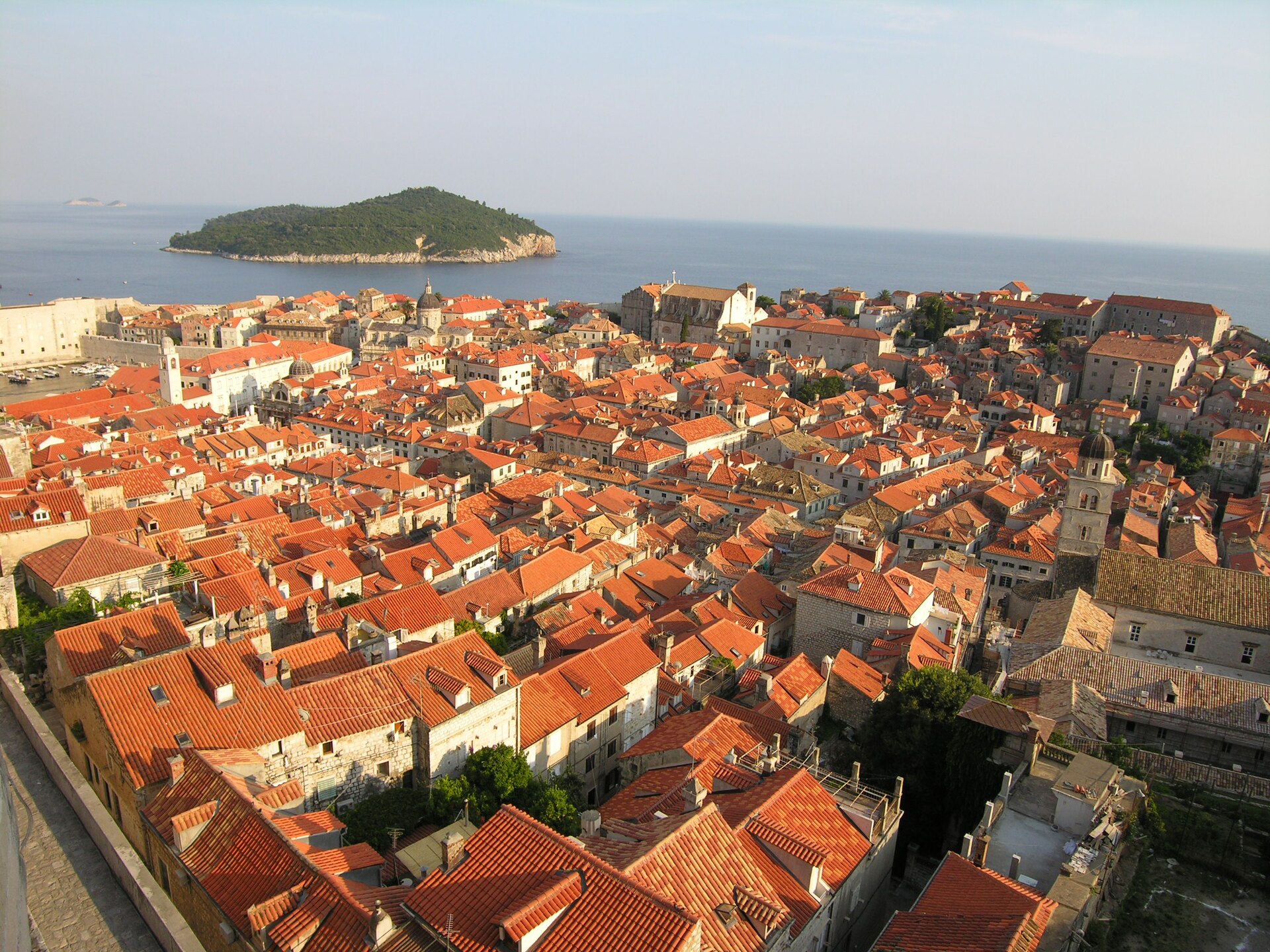 La vieille ville de Dubrovnik et ses remparts