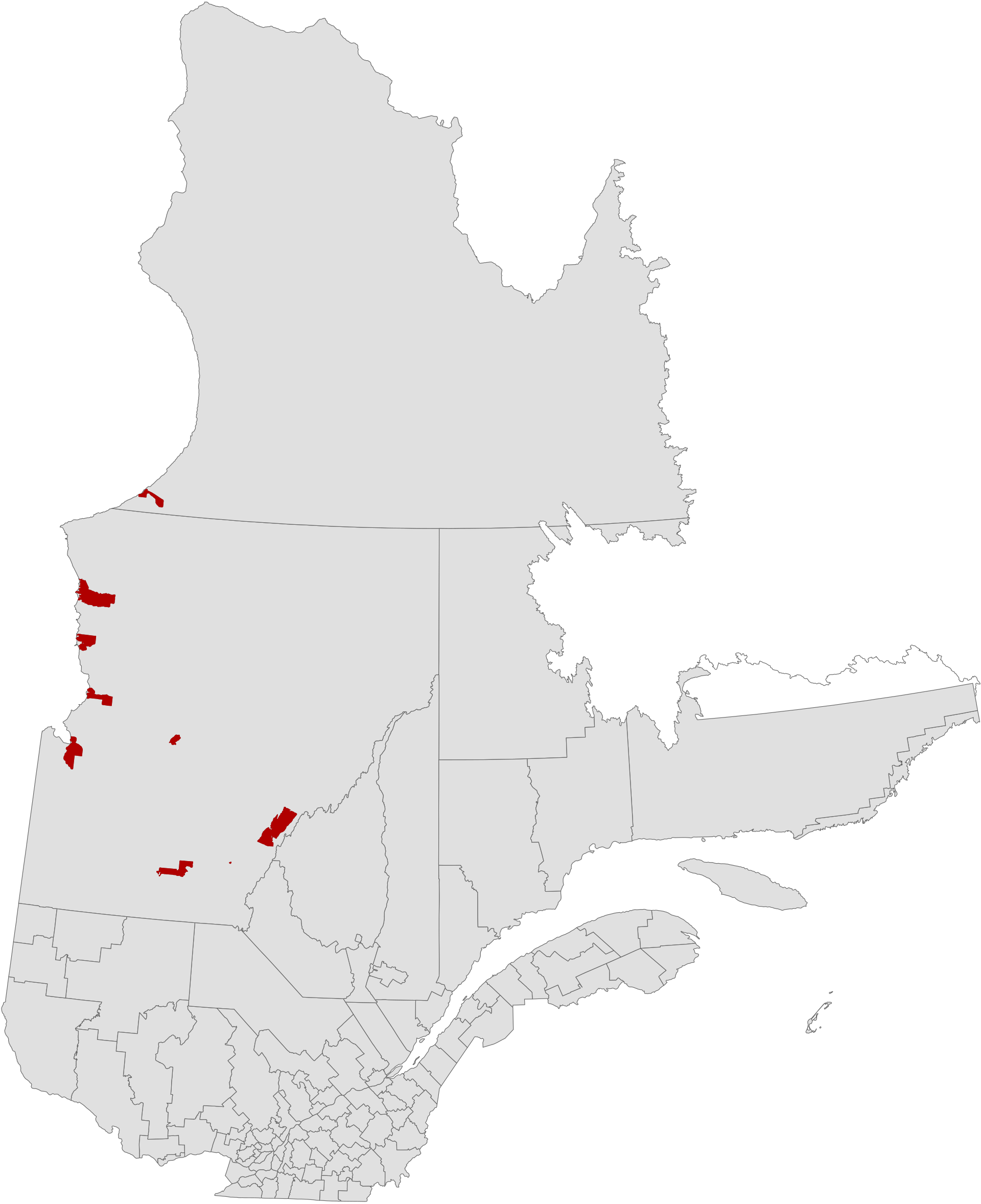 Eeyou Istchee, les terres cries