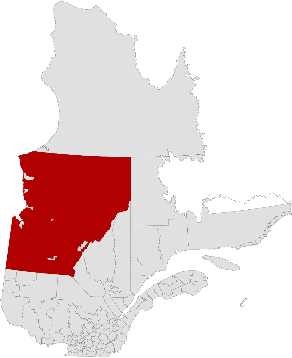 La Jamésie, au sud du Nord-du-Québec