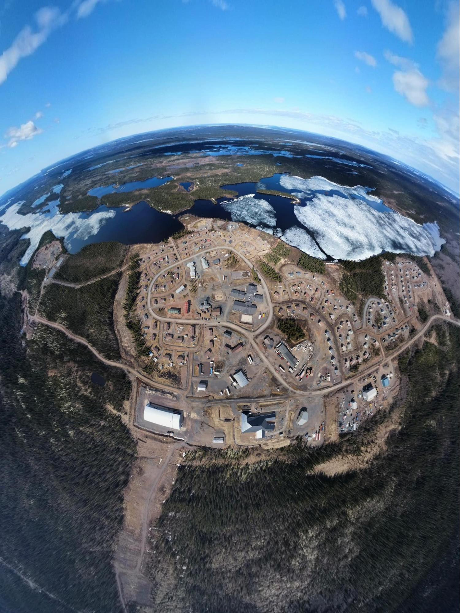 Le village naskapi de Kawawachikamach