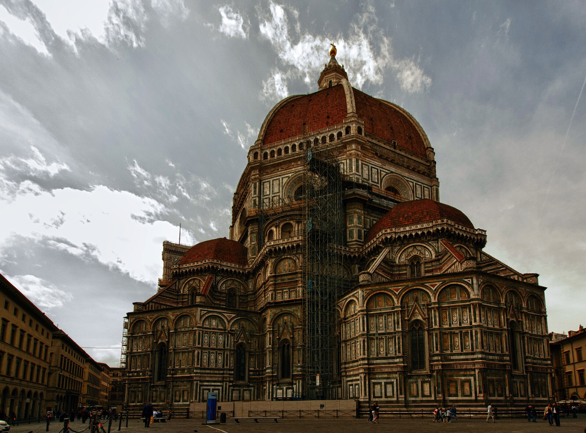 Le dôme de la cathédrale de Florence, conçu par Brunelleschi