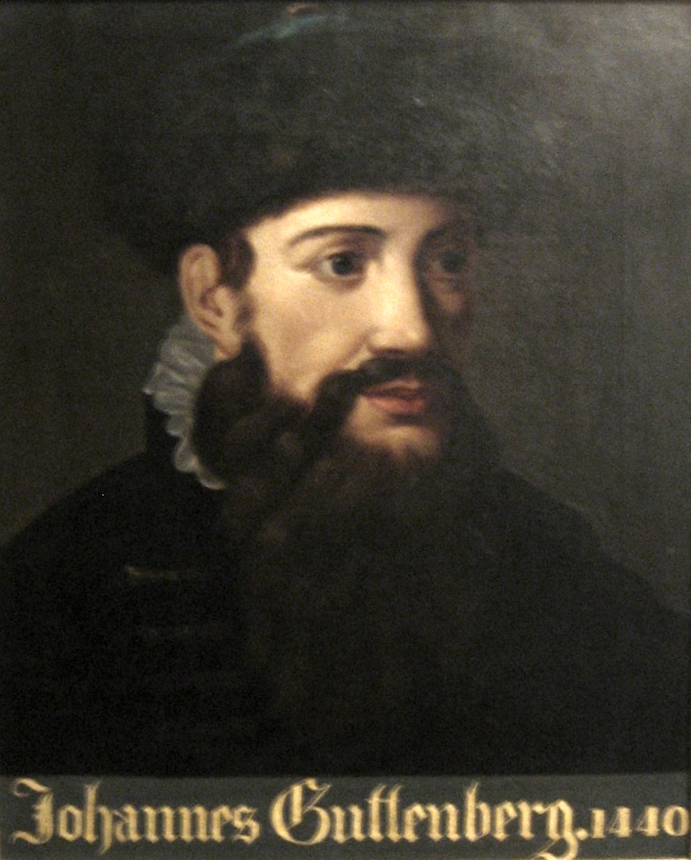 Johannes Gutenberg, inventeur de l'imprimerie