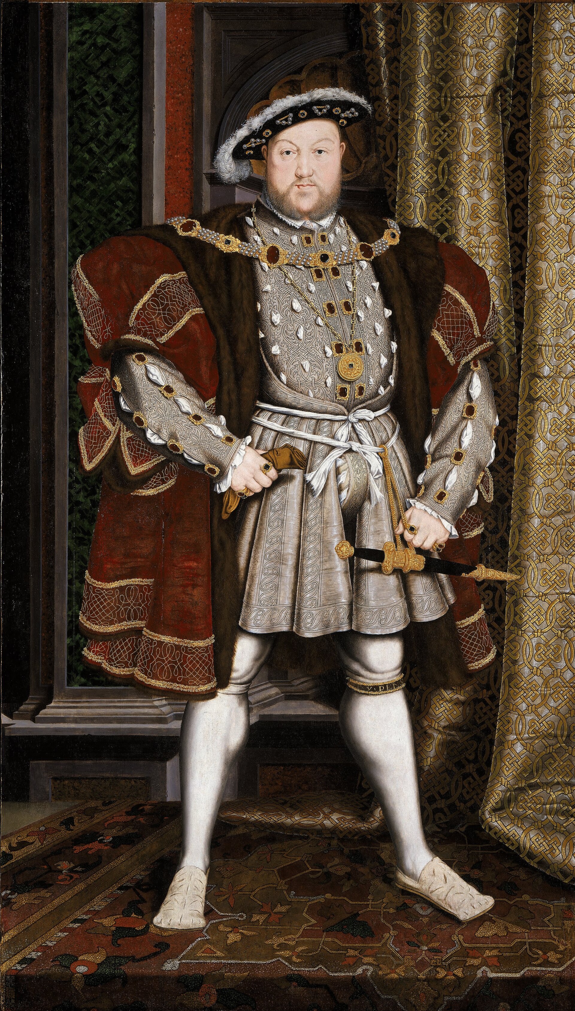 Henri VIII, d'après Hans Holbein le Jeune