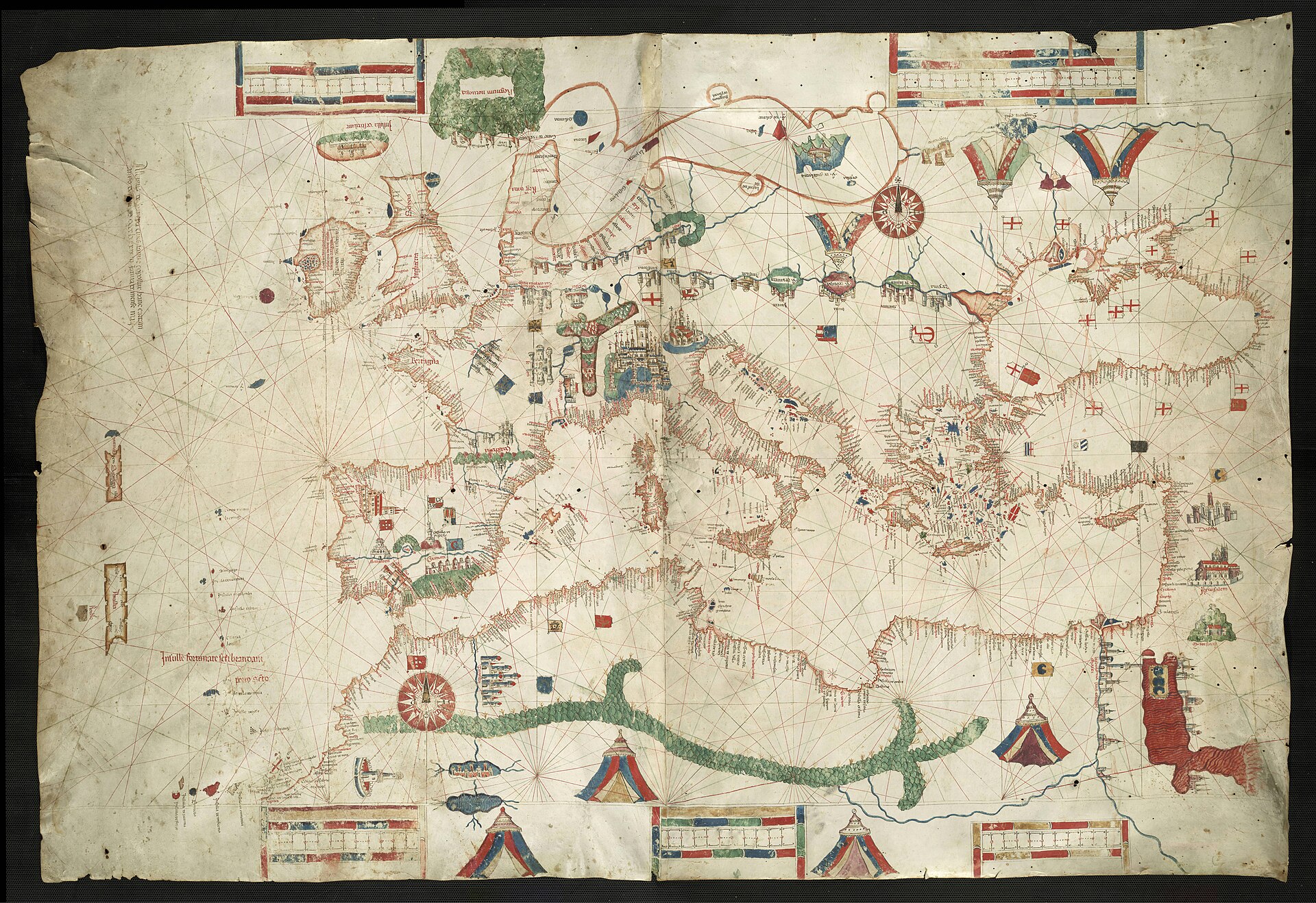 Un portulan d'Albino de Canepa (1489)