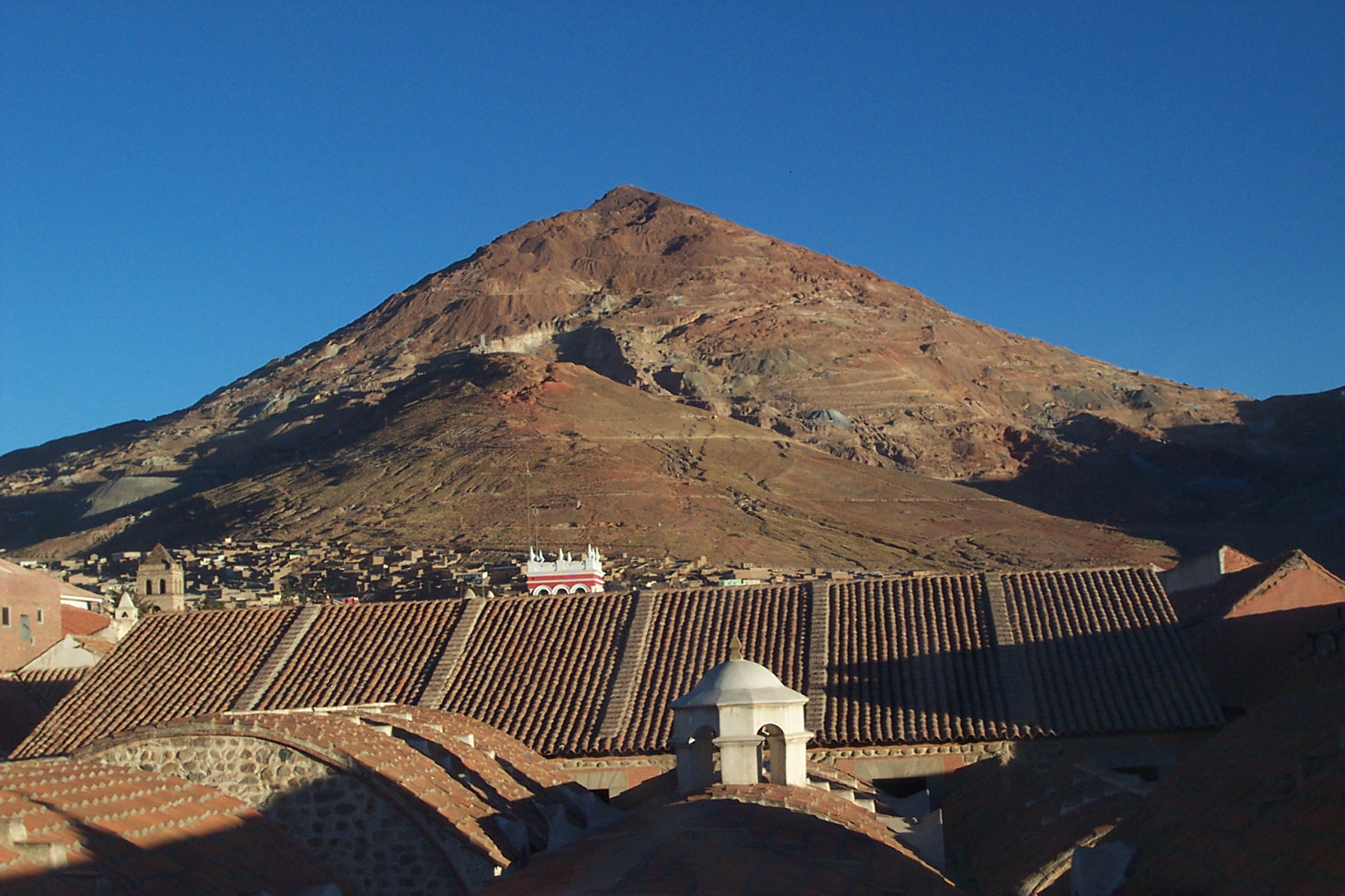 Le Cerro Rico de Potosí, en Bolivie