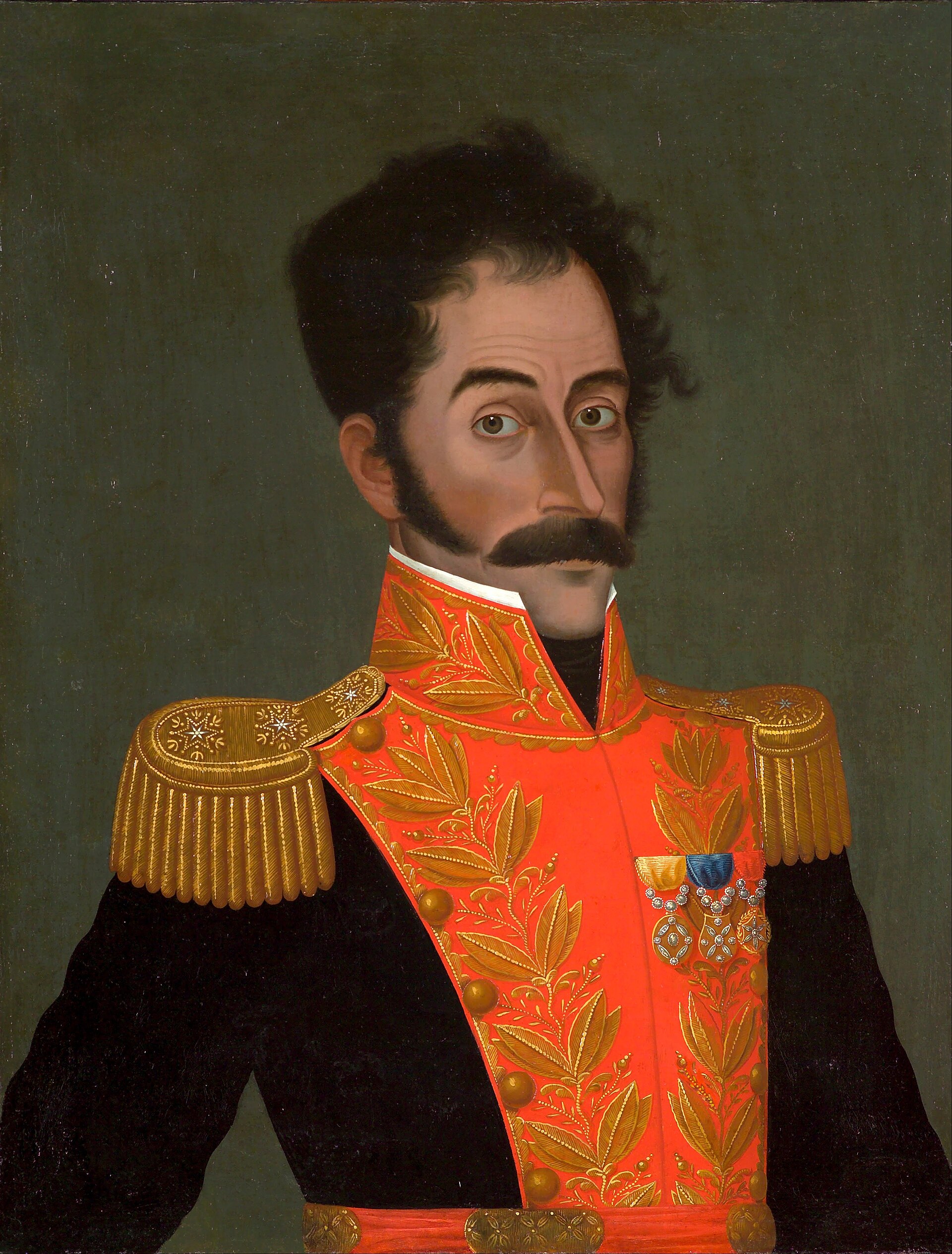 Simón Bolívar, par José Gil de Castro