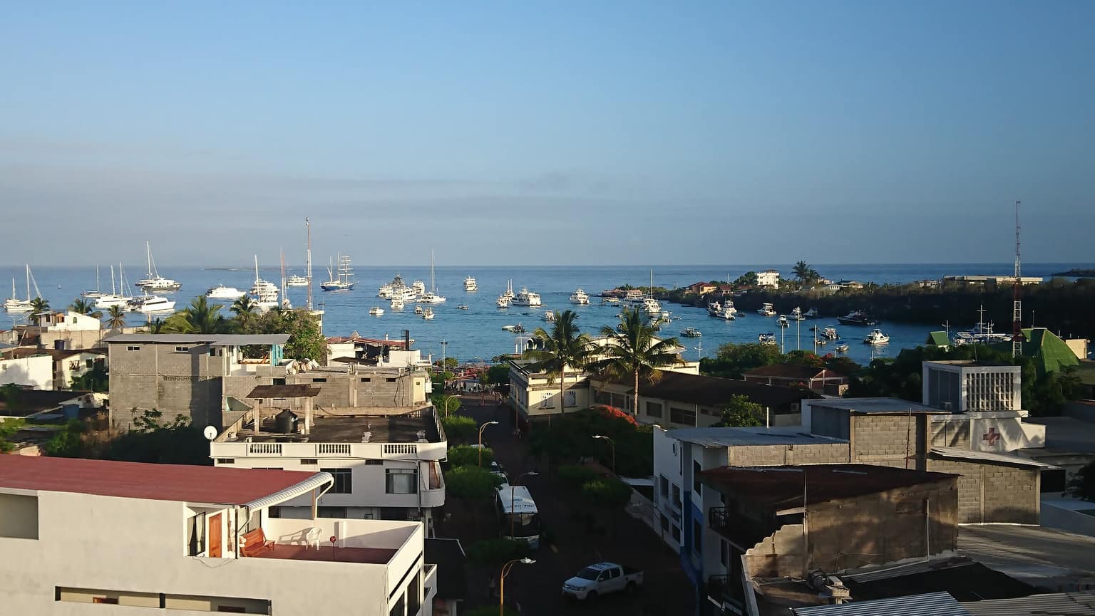 Puerto Ayora, sur l'île Santa Cruz